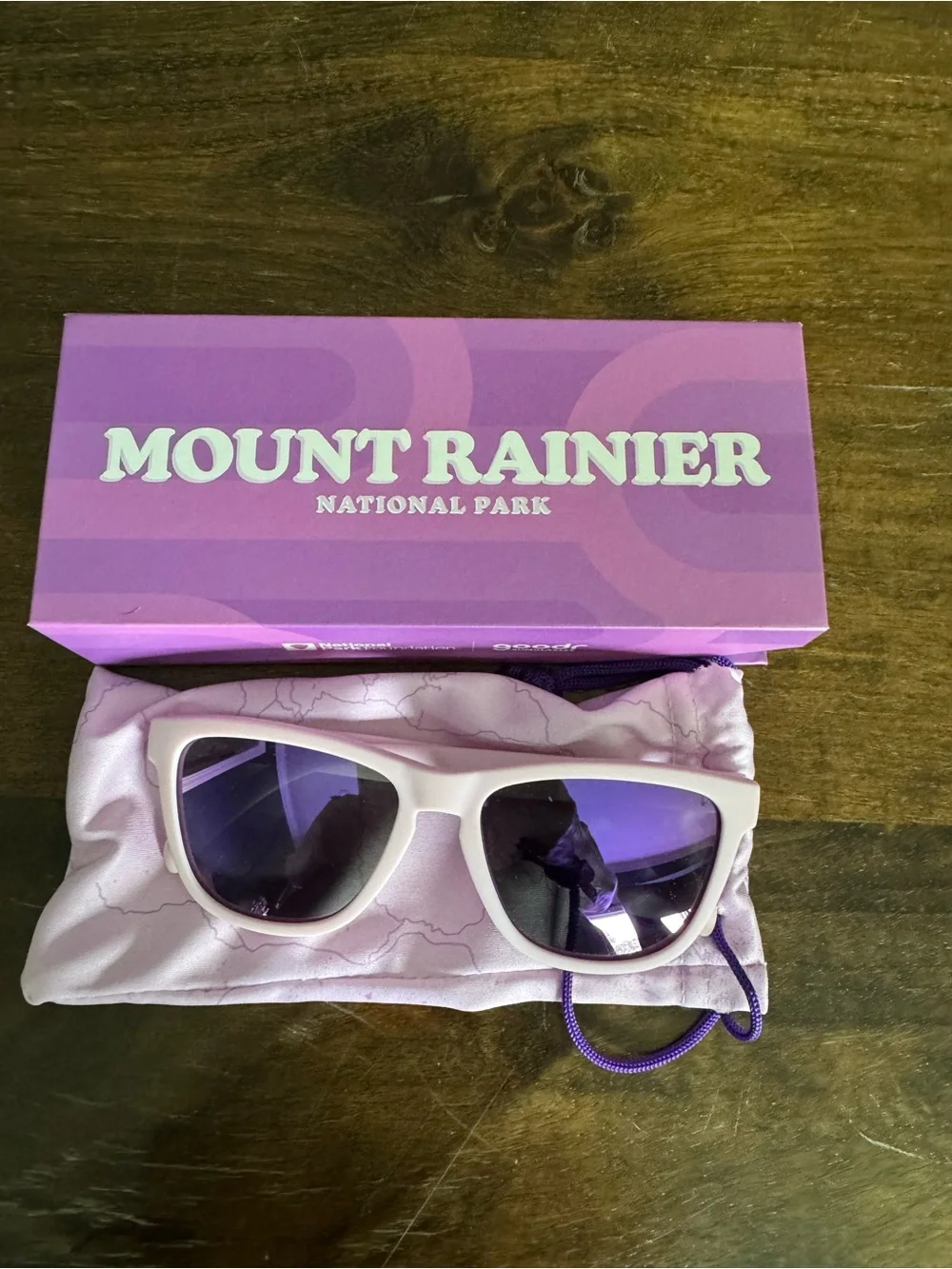 Mount Rainier Kids' Purple Sunglasses